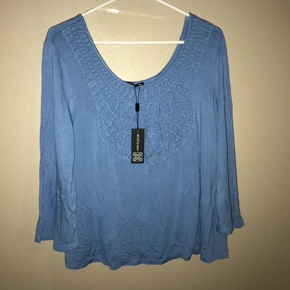 Cable&gauge blouse